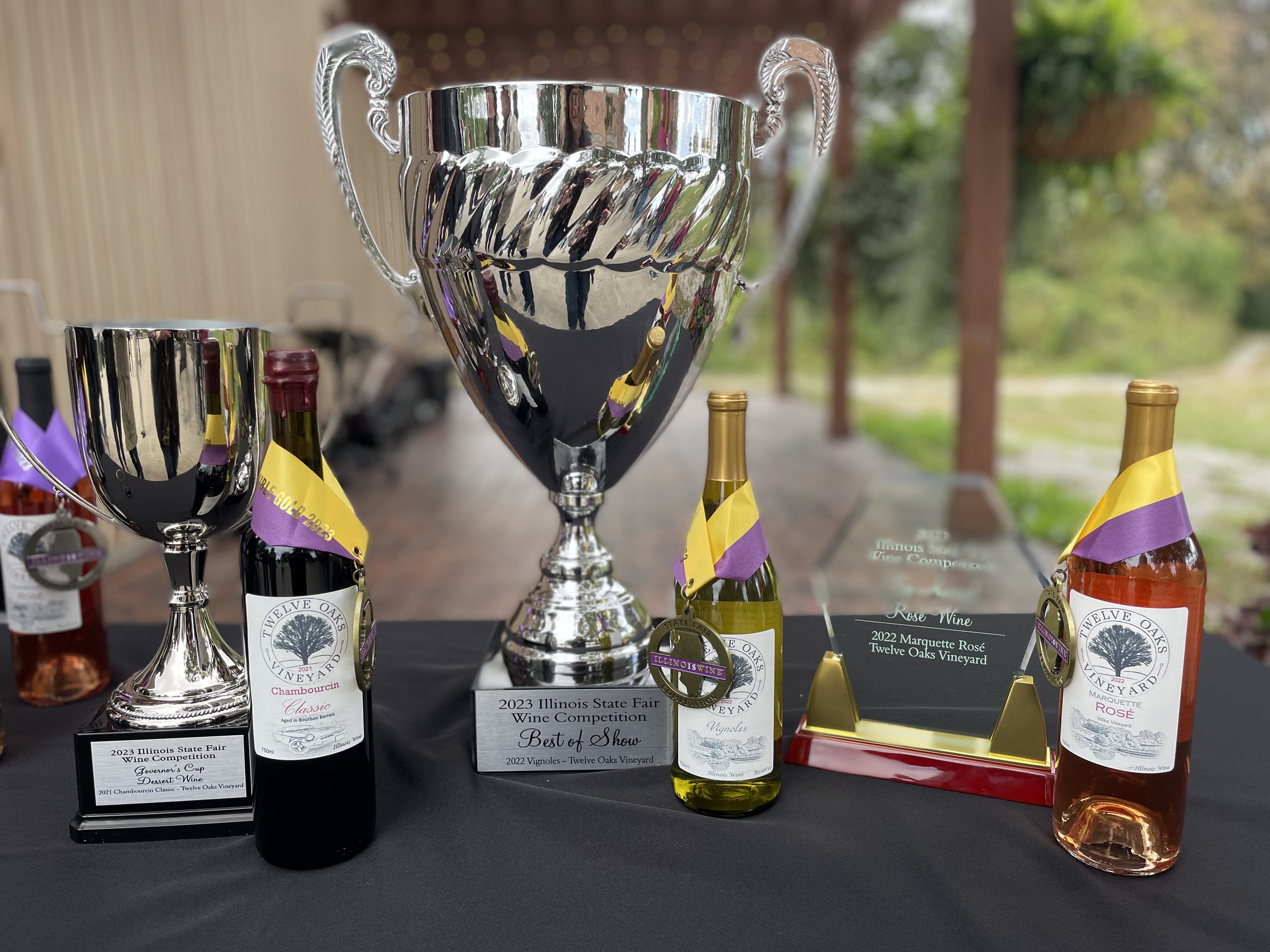 Twelve Oaks Vineyard Wins Annual Awards