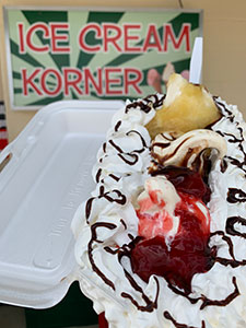 Ice Cream Korner in Iuka, Illinois