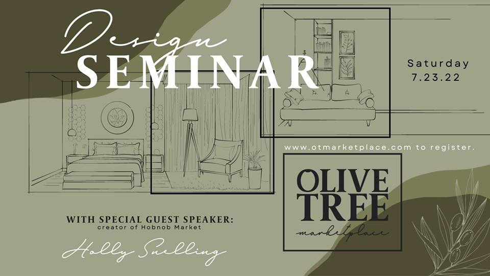 Design Seminar with Special Guest Holly Snelling
