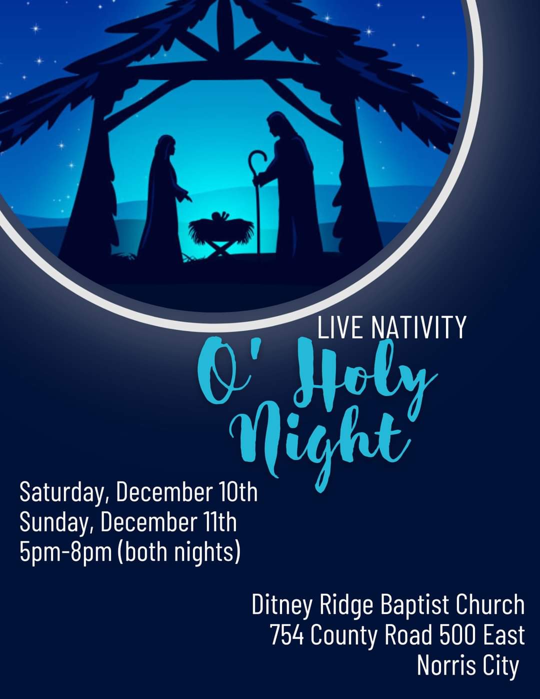 O'Holy Night - Live Nativity