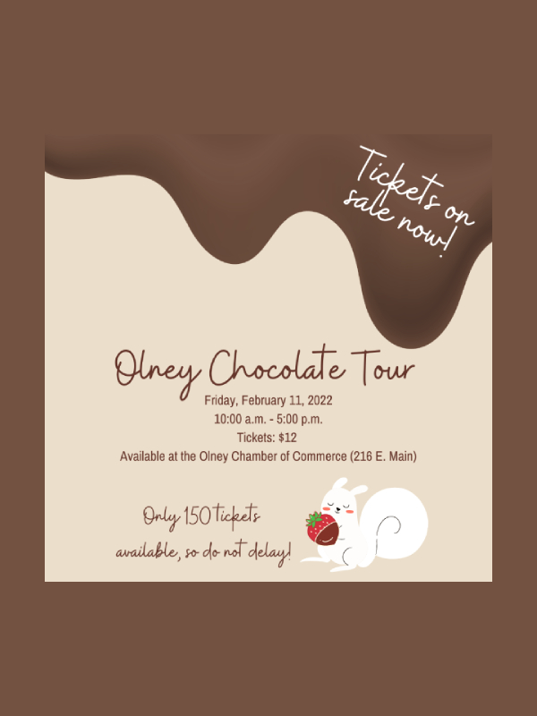 2022 Olney Chocolate Tour