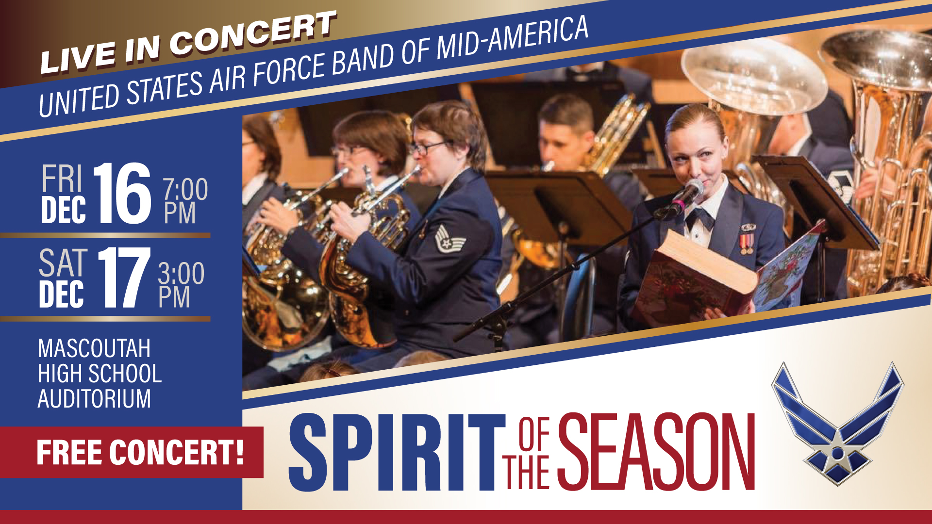 USAF Band of Mid-America presents 