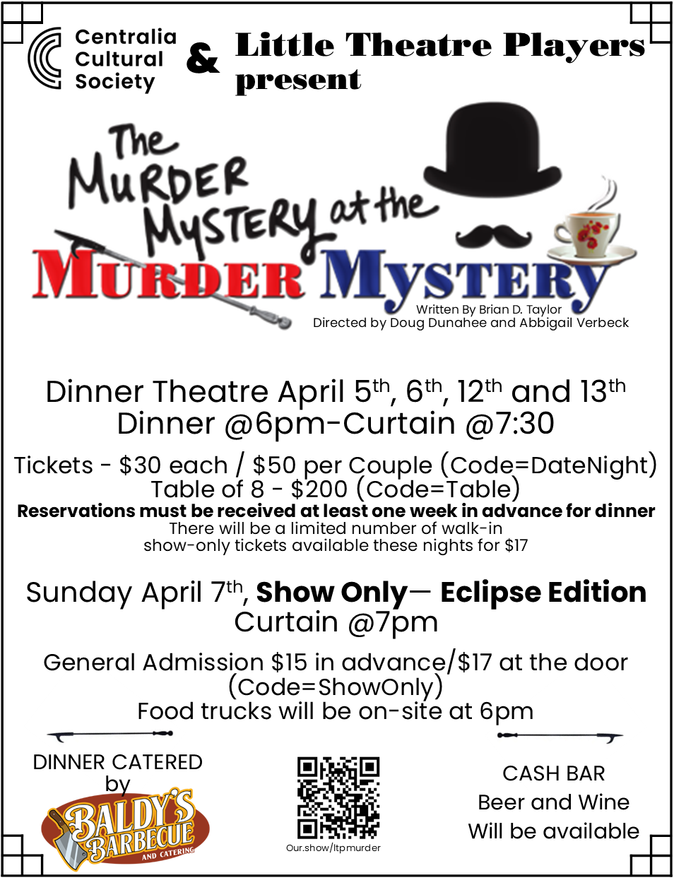 The Murder Mystery at the Murder Mystery