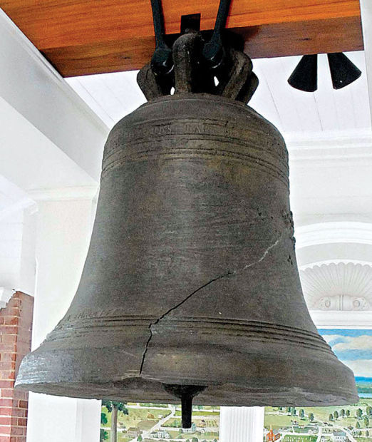 Kaskaskia Bell Shrine and the Liberty Bell of the West