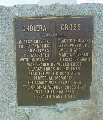 Cholera Cross